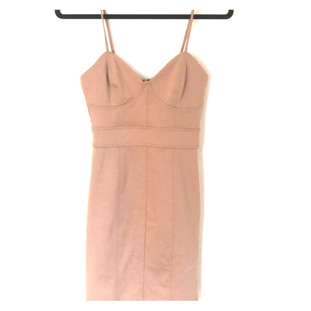Tan Bodycon Dress